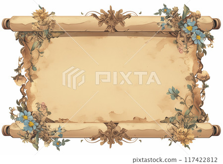Antique style frame Antique style frame 117422812