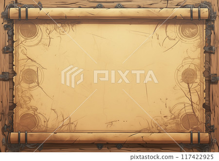 Antique style frame 117422925