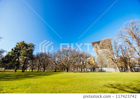 Carlton Gardens in Melbourne Australia Carlton Gardens in Melbourne Australia 117423742