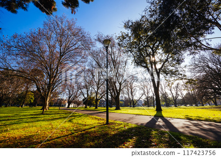 Carlton Gardens in Melbourne Australia Carlton Gardens in Melbourne Australia 117423756