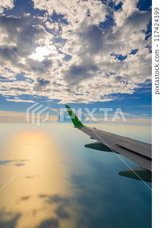 從鹿兒島飛往靜岡的日落航班 117424399