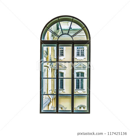Window in baroque style 117425136