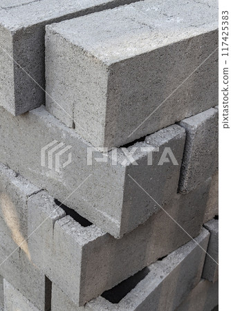 Concrete building blocks Concrete building blocks 117425383
