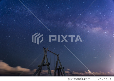Swinging Underneath the Milky Way. Yilan County, Taiwan. 117425503
