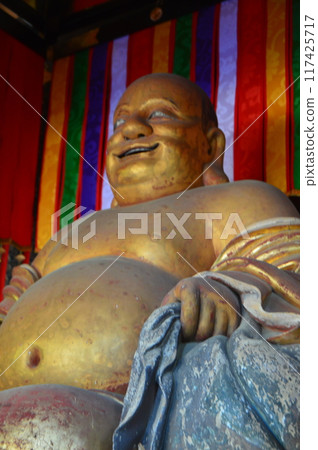 彌勒菩薩坐像(布袋) 彌勒菩薩坐像(布袋) 117425717
