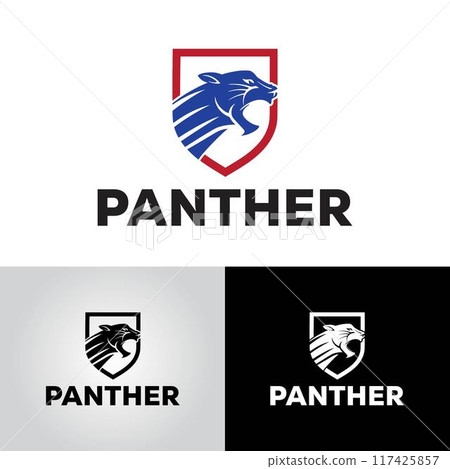 Panther Logo Design Vector Template 117425857