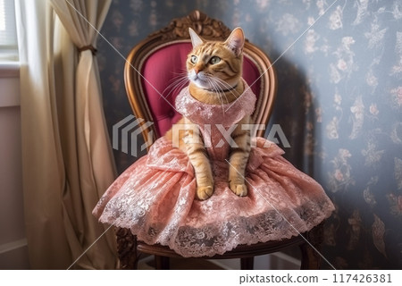 Modest cat queen Modest cat queen 117426381