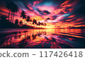 美麗的日落 117426418