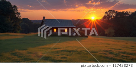 glamping. luxury glamorous camping. glamping in the beautiful countryside 117428278