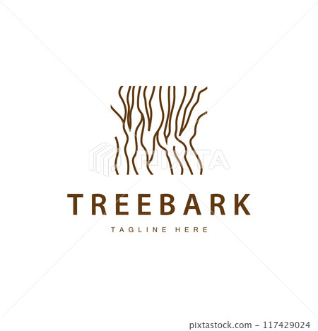 Wood logo design structure layers forest tree bark vector template Wood logo design structure layers forest tree bark vector template 117429024