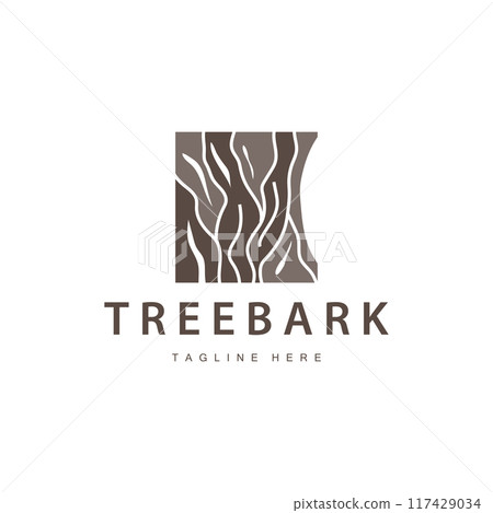 Wood logo design structure layers forest tree bark vector template Wood logo design structure layers forest tree bark vector template 117429034