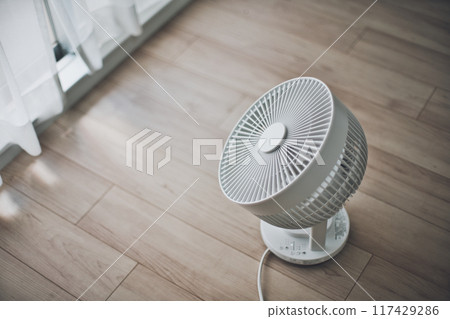Air circulator installed in the room Air circulator installed in the room 117429286