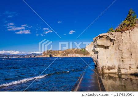 【靜岡縣】伊豆半島地質公園、惠比壽島（水下泥石流奇觀） 117430503