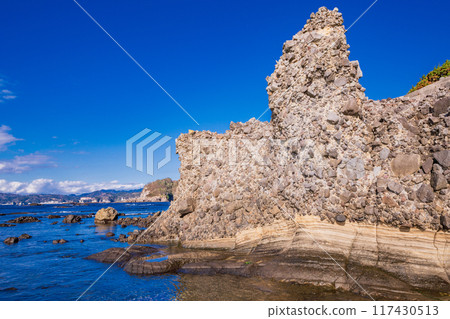 【靜岡縣】伊豆半島地質公園、惠比壽島（水下泥石流奇觀） 117430513