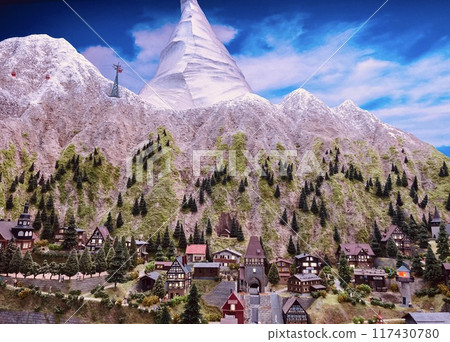 Alps Diorama 117430780