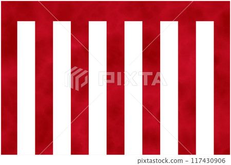 Red and white curtain background watercolor style 117430906