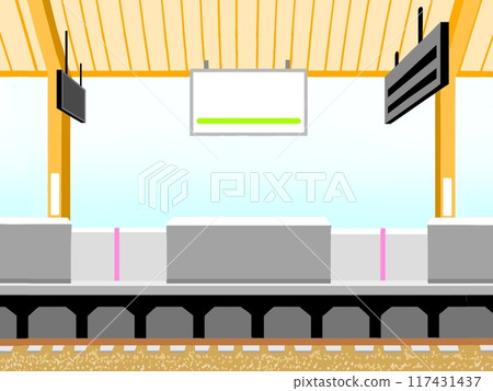 有月台門的車站 有月台門的車站 117431437