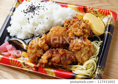 炸雞午餐 炸雞午餐 117431602