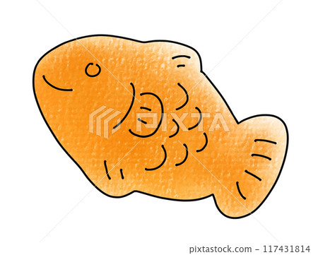 Loose and simple Taiyaki analog style Loose and simple Taiyaki analog style 117431814