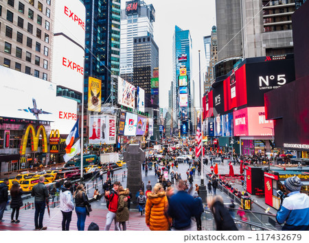 New York Times Square *Some parts soft focus New York Times Square *Some parts soft focus 117432679