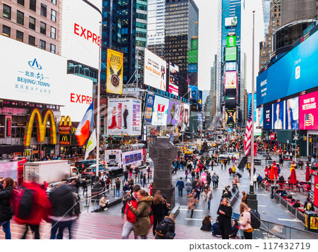 New York Times Square *Some parts soft focus New York Times Square *Some parts soft focus 117432719