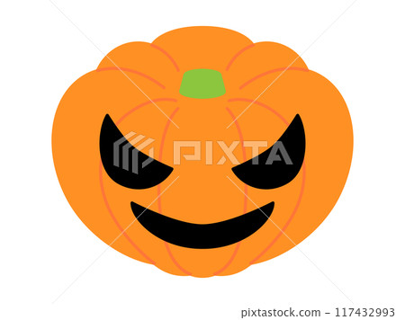Halloween pumpkin illustration 117432993