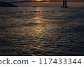Akashi Strait near sunset 117433344