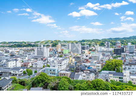 從掛川城天守閣南側眺望 117433727