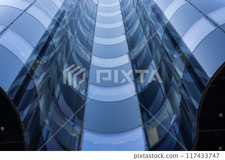 Stylish building exterior 117433747