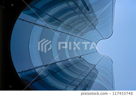 Stylish building exterior 117433748