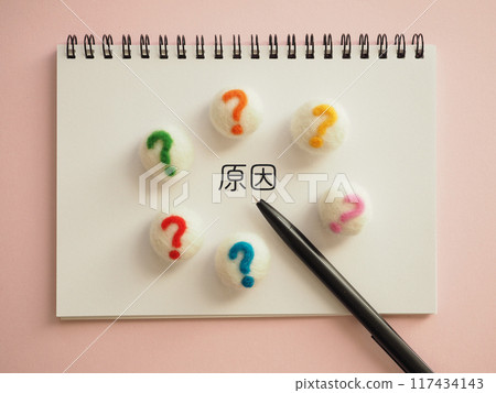 Cause word question mark in notebook 117434143