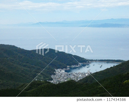 Cove seen from the mountain Cove seen from the mountain 117434386