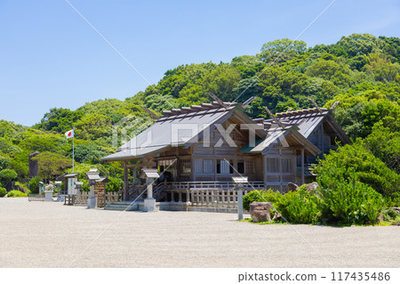 以祈求勝利聞名的仲夏近江神社，宮崎縣日向市 117435486