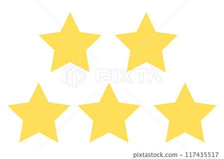 star images Five star rating star pictures Five stars customer product rating review flat icon for apps and websites star images Five star rating star pictures Five stars customer product rating review flat icon for apps and websites 117435517