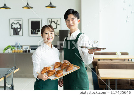 Cafe also has young staff 117435646