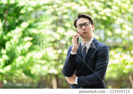 商人智慧型手機通話麻煩 117435715
