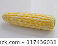 Sweet corn: nutritious, sweet and delicious freshly picked corn 117436031