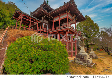 Saihoji Temple/Fumeikaku (Takehara City, Hiroshima Prefecture) Saihoji Temple/Fumeikaku (Takehara City, Hiroshima Prefecture) 117436213