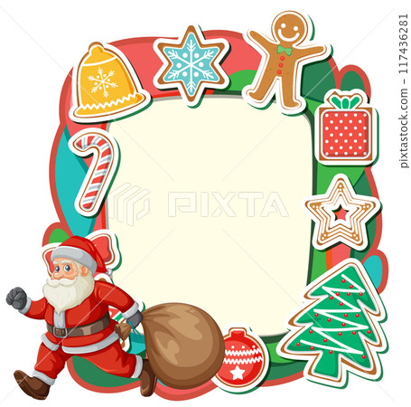 Festive Santa and Holiday Treats Festive Santa and Holiday Treats 117436281