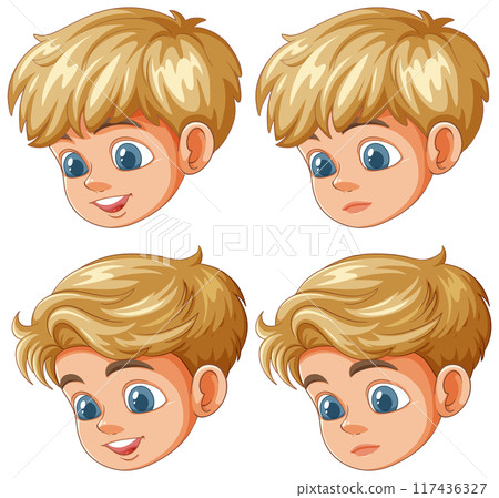 Expressions of a Young Boy 117436327