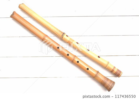 Japanese-style material: Shakuhachi Japanese-style material: Shakuhachi 117436550