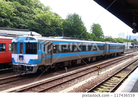 Limited Express Tsurugiyama: Kiha 185 series vehicle (Tokushima Station/Tokushima Depot) 117436559