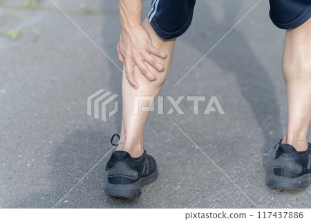 Leg cramps, spasms, cramps, body parts, parts Leg cramps, spasms, cramps, body parts, parts 117437886