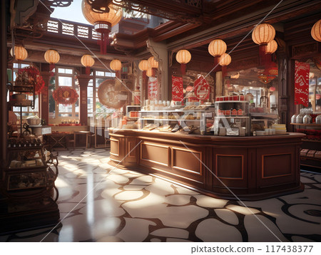 Authentic Chinese Luxury Store AI Artwork Authentic Chinese Luxury Store AI Artwork 117438377