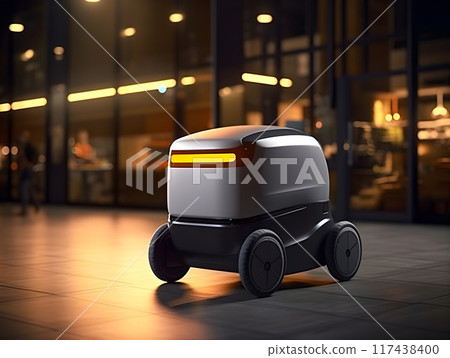 Delivery Robot in Work AI Artwork Delivery Robot in Work AI Artwork 117438400