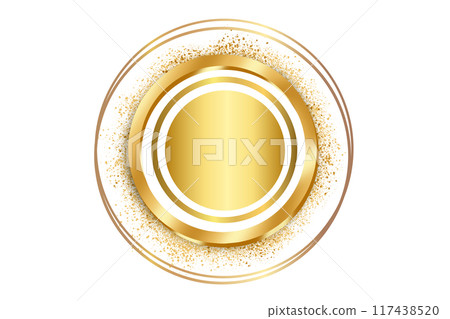 Golden circle frame set. Gold circles frames. Round shiny design element circle image premium images Golden circle frame set. Gold circles frames. Round shiny design element circle image premium images 117438520