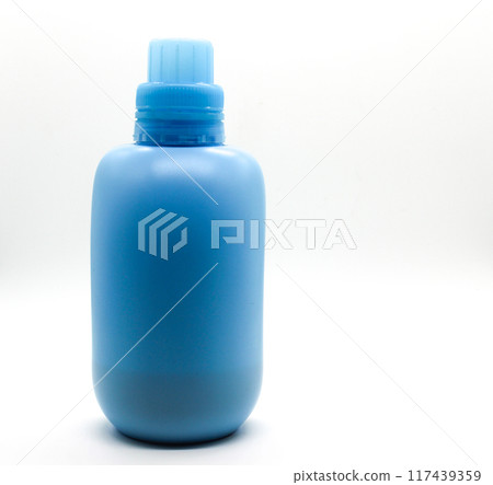 A picture of washing powder bottle isolated on white background 117439359