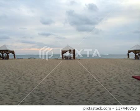 Beach Restaurant in Jimbaran, Bali Beach Restaurant in Jimbaran, Bali 117440750