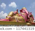 thai pink ganesha 117441319