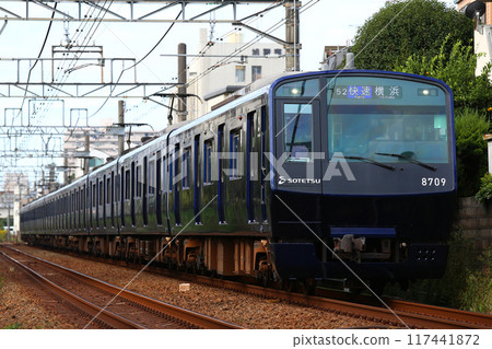 Commuter train Sotetsu 8000 series Commuter train Sotetsu 8000 series 117441872